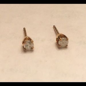 $⬇️ $15 Off New Petite Genuine Diamond Stud Earrings